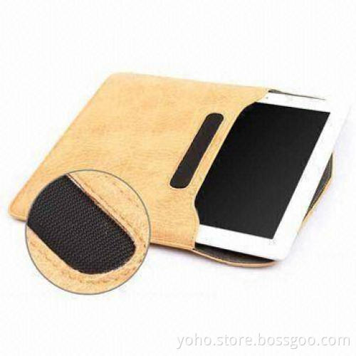 Sleeve for iPad2, Made of PU Leather, Customized Designs and OEM Services are Welcome